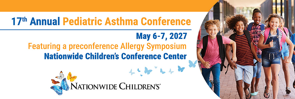 17th Annual Pediatric Asthma Conference: Featuring a Pre-Conference Allergy Symposium Banner